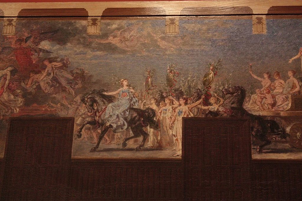 Il trionfo della Repubblica - Musée de la Révolution française, Visille, dettaglio